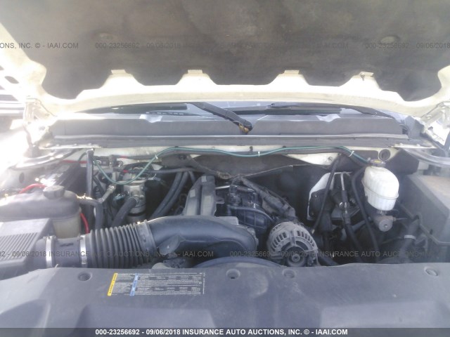 1GCHC29K47E586290 - 2007 CHEVROLET SILVERADO C2500 HEAVY DUTY WHITE photo 10