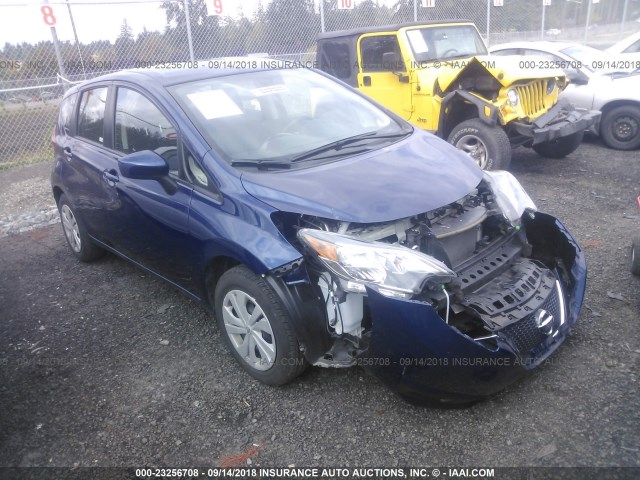 3N1CE2CPXJL359768 - 2018 NISSAN VERSA NOTE S/S PLUS/SV/SL/SR BLUE photo 1