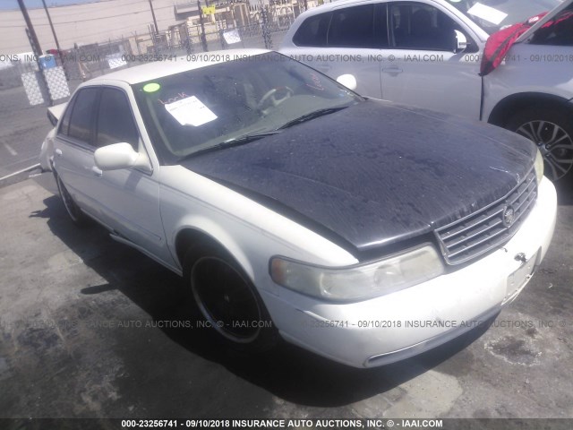 1G6KY5495YU284627 - 2000 CADILLAC SEVILLE STS WHITE photo 1