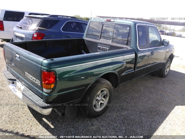 4F4YR16C2WTM23905 - 1998 MAZDA B2500 CAB PLUS GREEN photo 4