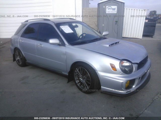 JF1GG29632G836219 - 2002 SUBARU IMPREZA WRX SILVER photo 1