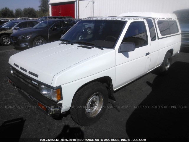 1N6HD16S7JC313436 - 1988 NISSAN D21 KING CAB WHITE photo 2