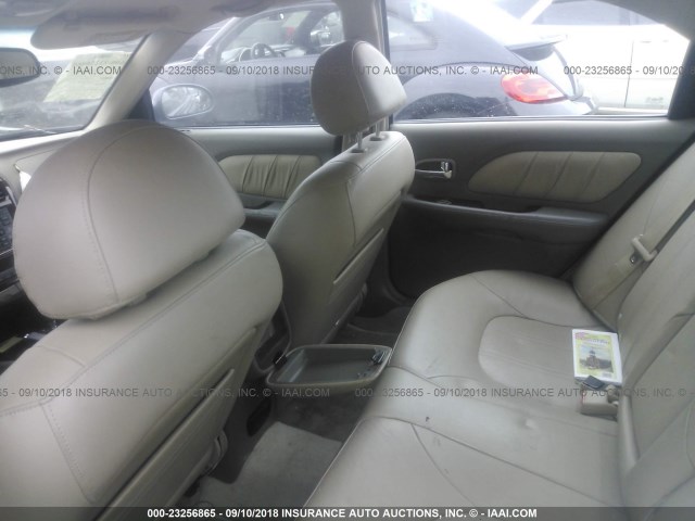 KMHWF35H85A144658 - 2005 HYUNDAI SONATA GLS/LX BLUE photo 8