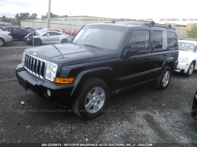1J8HG48K57C573442 - 2007 JEEP COMMANDER Qara foto 2