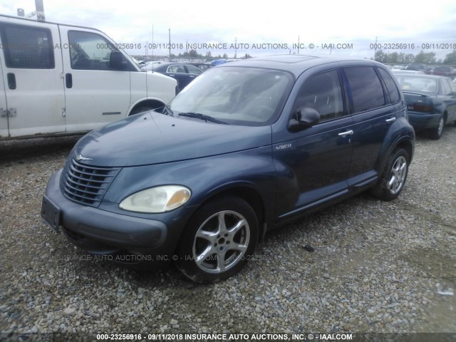 3C8FY68B42T226221 - 2002 CHRYSLER PT CRUISER LIMITED/DREAM CRUISER BLUE photo 2