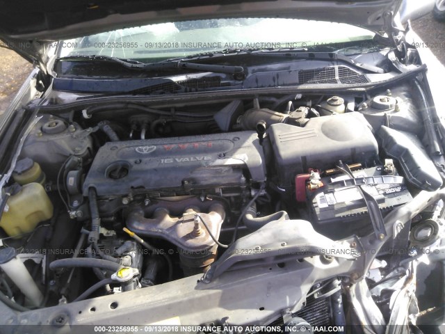 JTDBE32K220007965 - 2002 TOYOTA CAMRY LE/XLE/SE Boz foto 10