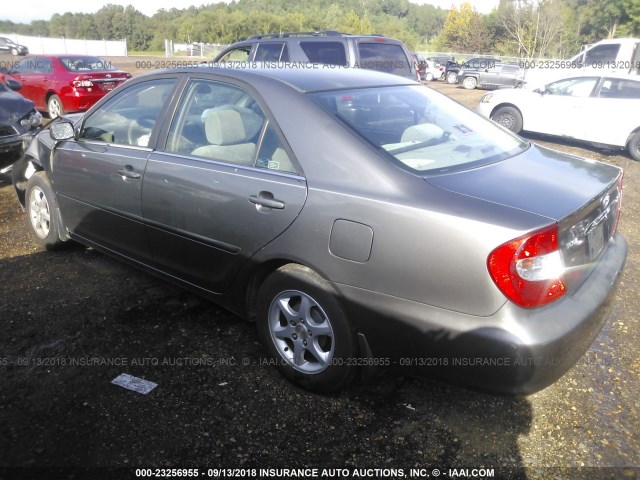 JTDBE32K220007965 - 2002 TOYOTA CAMRY LE/XLE/SE Boz foto 3