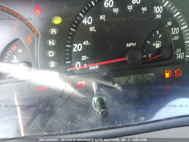 JTDBE32K220007965 - 2002 TOYOTA CAMRY LE/XLE/SE Boz foto 7