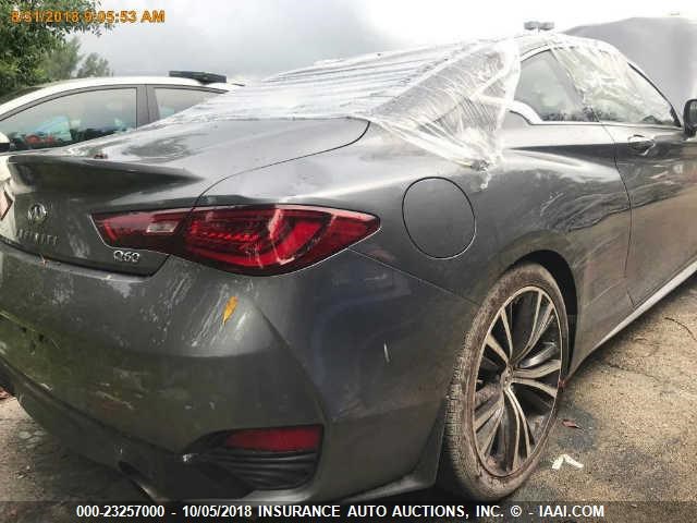 JN1EV7EK8JM340312 - 2018 INFINITI Q60 LUXE 300/SPORT 300 GRAY photo 4