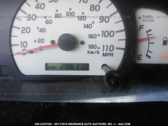 5TESN92N04Z319072 - 2004 TOYOTA TACOMA XTRACAB PRERUNNER ვერცხლისფერი ფოტო 7