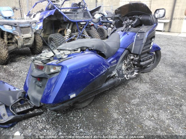 JH2SC6845FK200578 - 2015 HONDA GL1800 B BLUE photo 4