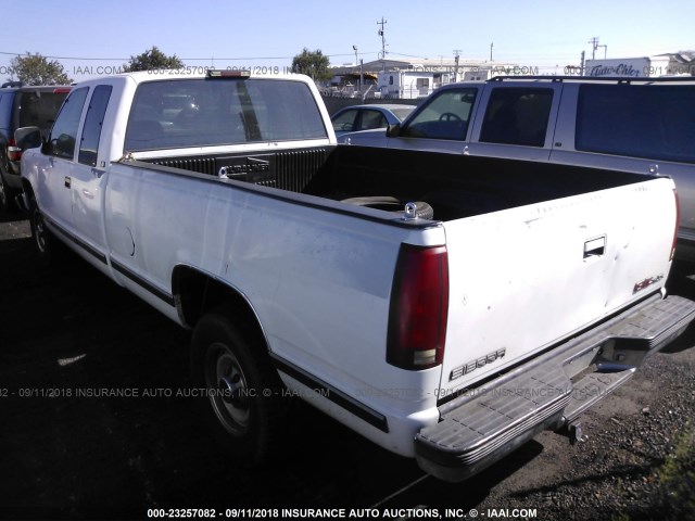 1GTGC29N3RE507393 - 1994 GMC SIERRA C2500 WHITE photo 3