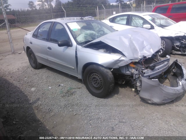 1G1JF52F637226906 - 2003 CHEVROLET CAVALIER LS SILVER photo 1