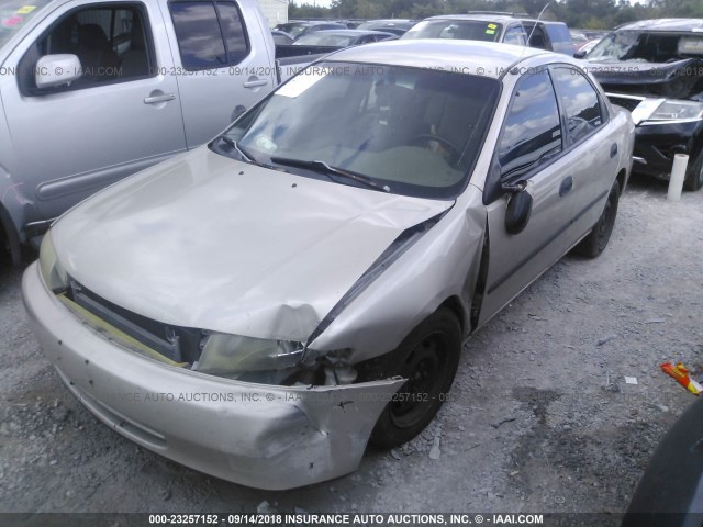 JM1BC1419W0214793 - 1998 MAZDA PROTEGE DX/LX/ES TAN photo 6