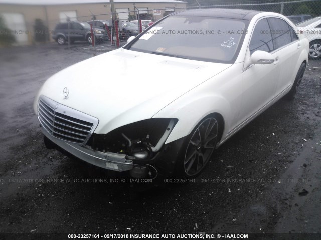 WDDNG86X08A173663 - 2008 MERCEDES-BENZ S 550 4MATIC WHITE photo 6