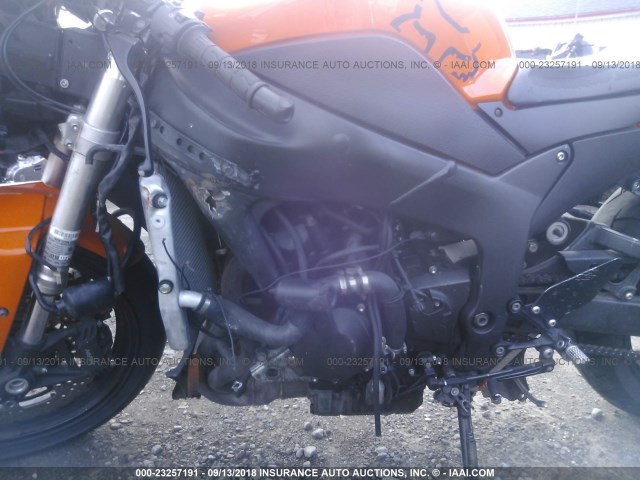 JKAZX4P177A022715 - 2007 KAWASAKI ZX600 P ORANGE photo 9