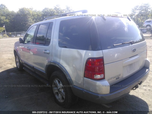 1FMZU73K93UA45514 - 2003 FORD EXPLORER XLT/XLT SPORT/NBX 银色 照片 3