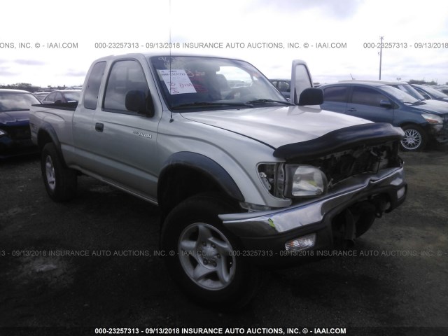 5TESN92N34Z420798 - 2004 TOYOTA TACOMA XTRACAB PRERUNNER SILVER photo 1