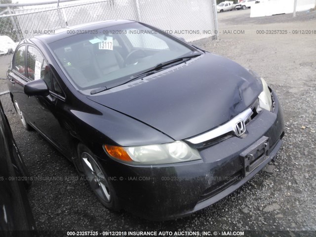 2HGFA16998H509046 - 2008 HONDA CIVIC EXL 黑色 照片 1