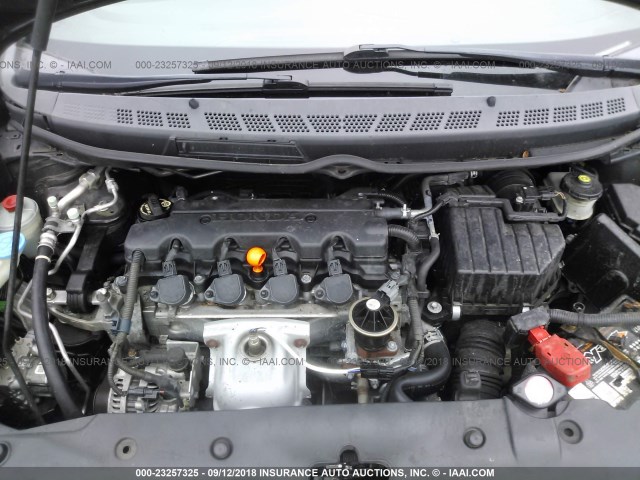 2HGFA16998H509046 - 2008 HONDA CIVIC EXL 黑色 照片 10