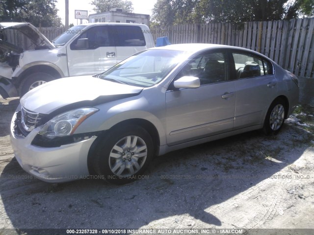 1N4AL2AP5AN404473 - 2010 NISSAN ALTIMA S SILVER photo 2
