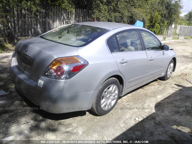 1N4AL2AP5AN404473 - 2010 NISSAN ALTIMA S SILVER photo 4