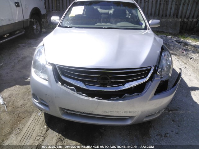 1N4AL2AP5AN404473 - 2010 NISSAN ALTIMA S SILVER photo 6