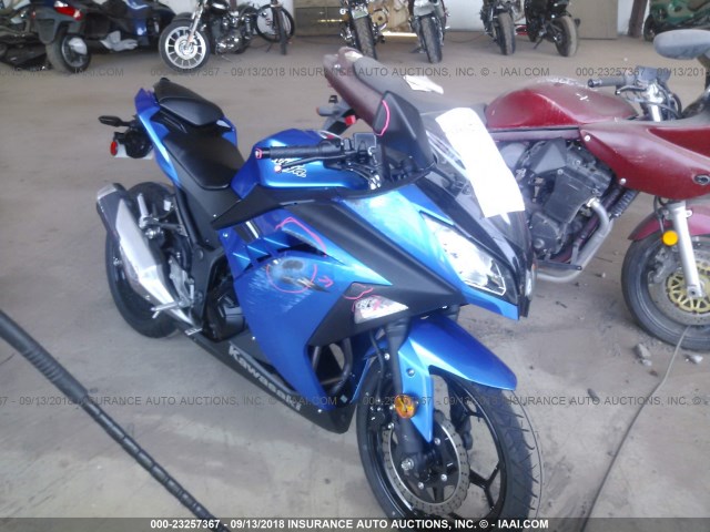 JKAEX8A14HDA30885 - 2017 KAWASAKI EX300 A BLUE photo 1