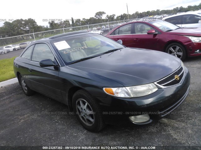 2T1CF22P9XC108571 - 1999 TOYOTA CAMRY SOLARA SE/SLE მწვანე ფოტო 1