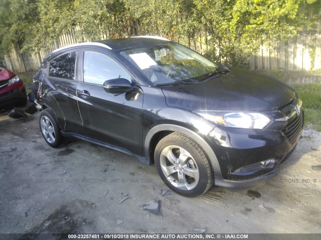 3CZRU5H73GM710411 - 2016 HONDA HR-V EXL BLACK photo 1