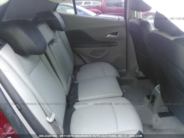 KL4CJBSB2FB039586 - 2015 BUICK ENCORE CONVENIENCE 栗色 照片 8