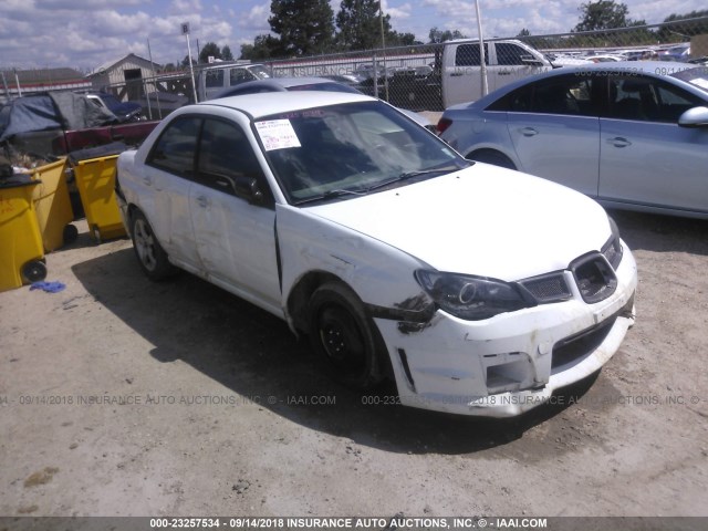 JF1GD67636H523495 - 2006 SUBARU IMPREZA 2.5I WHITE photo 1