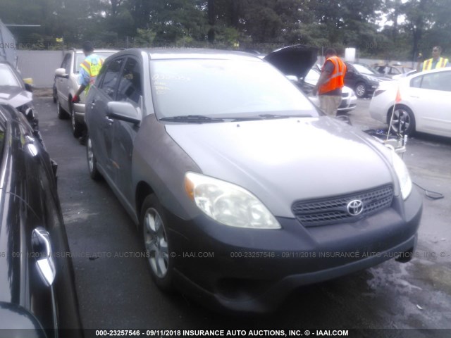 2T1KR32E95C382938 - 2005 TOYOTA COROLLA MATRIX XR GRAY photo 1