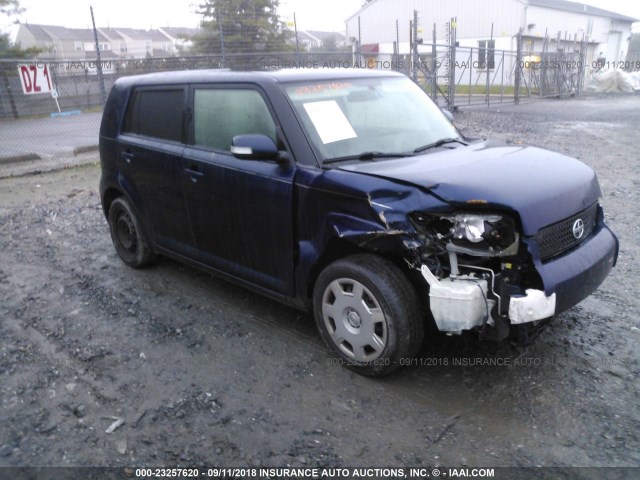 JTLKE50E981004674 - 2008 TOYOTA SCION XB Azul foto 1