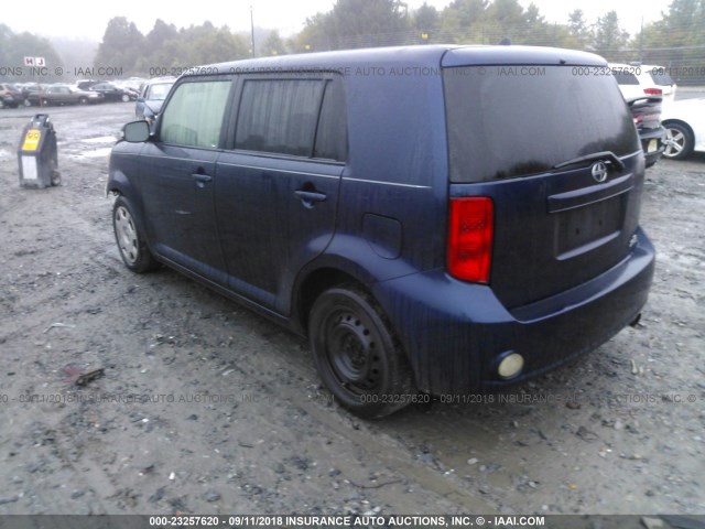 JTLKE50E981004674 - 2008 TOYOTA SCION XB Azul foto 3
