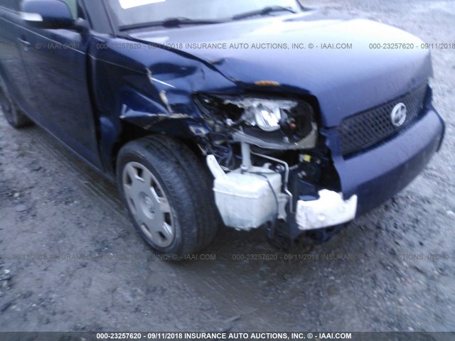 JTLKE50E981004674 - 2008 TOYOTA SCION XB Azul foto 6