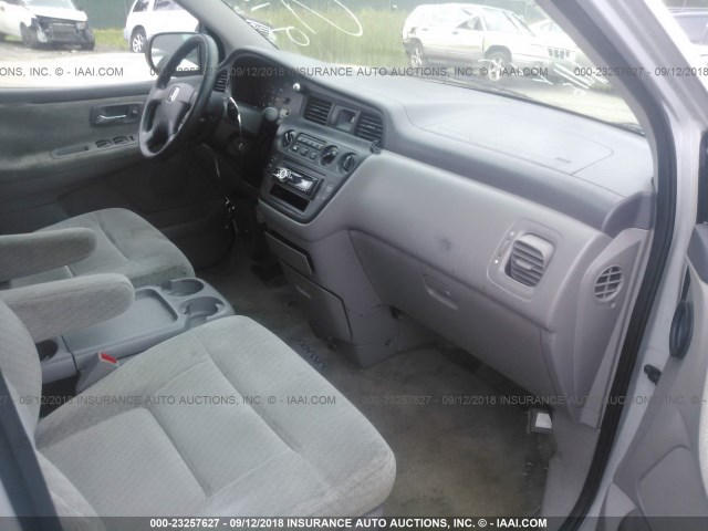 5FNRL18523B035410 - 2003 HONDA ODYSSEY LX SILVER photo 5