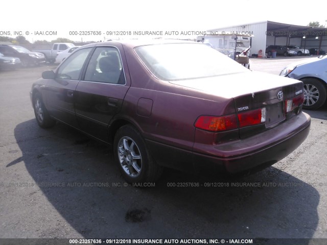 JT2BG22K910531917 - 2001 TOYOTA CAMRY CE/LE/XLE 勃艮第红 照片 3