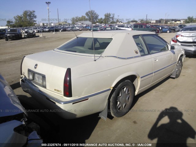 1G6EL12Y21B101040 - 2001 CADILLAC ELDORADO ESC WHITE photo 4