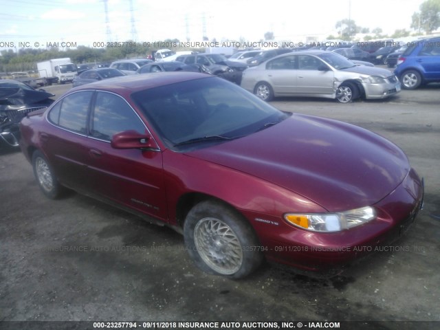 1G2WJ52K9VF242331 - 1997 PONTIAC GRAND PRIX SE 栗色 照片 1