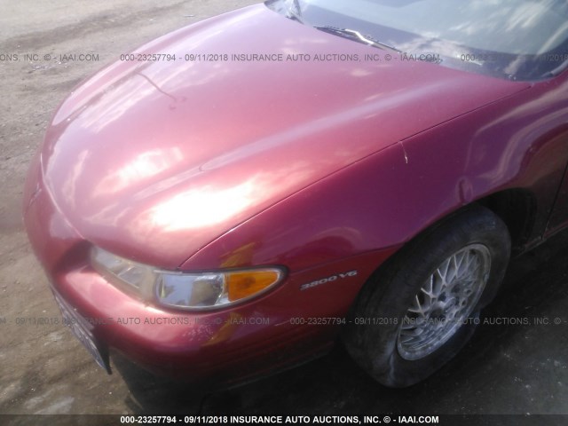 1G2WJ52K9VF242331 - 1997 PONTIAC GRAND PRIX SE 栗色 照片 6