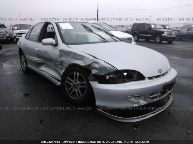 1G1JH52FX27311367 - 2002 CHEVROLET CAVALIER LS SPORT SILVER photo 1