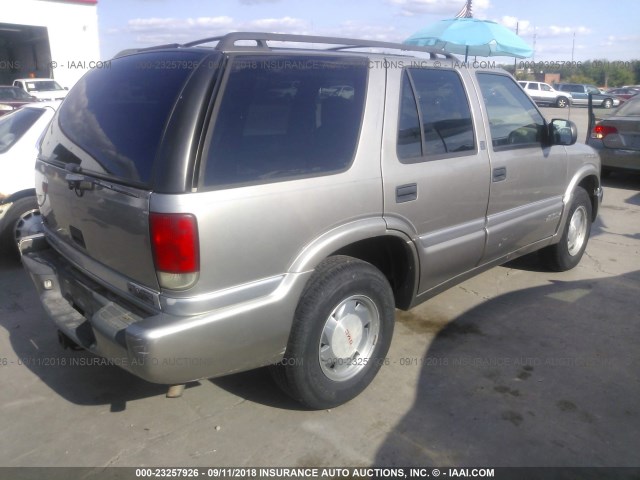 1GKCS13W1X2505111 - 1999 GMC JIMMY Алтын фото 4
