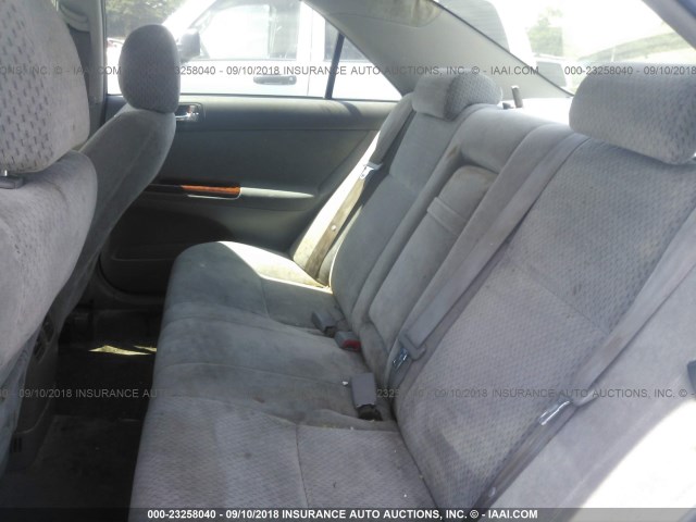 4T1BE32K74U805773 - 2004 TOYOTA CAMRY LE/XLE/SE 蓝色 照片 8