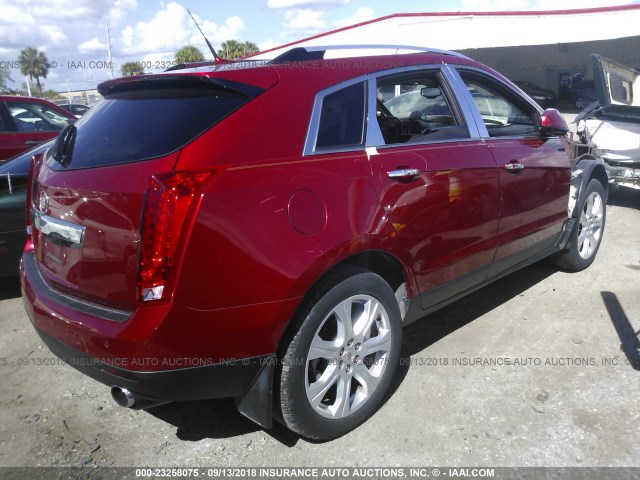 3GYFNCEY8BS506502 - 2011 CADILLAC SRX PREMIUM COLLECTION RED photo 4