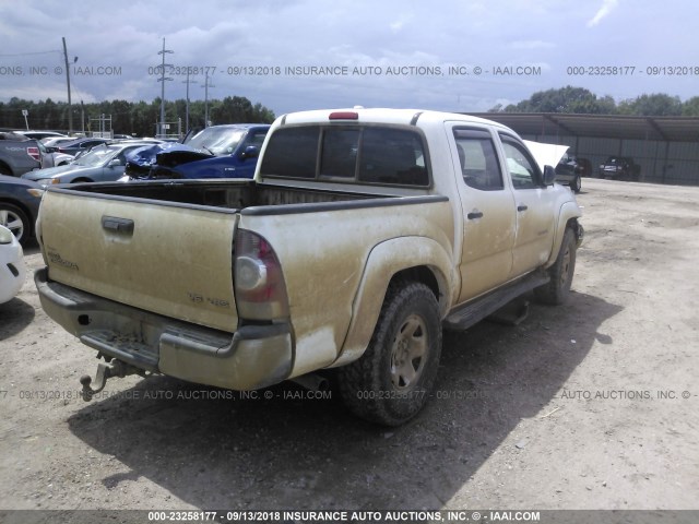 3TMLU42N49M036642 - 2009 TOYOTA TACOMA DOUBLE CAB 白色 照片 4