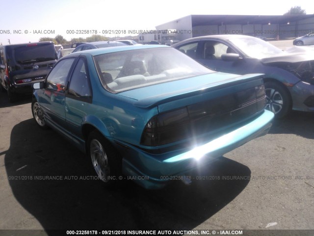 1G1LW15M0RY105366 - 1994 CHEVROLET BERETTA Z26 TEAL photo 3