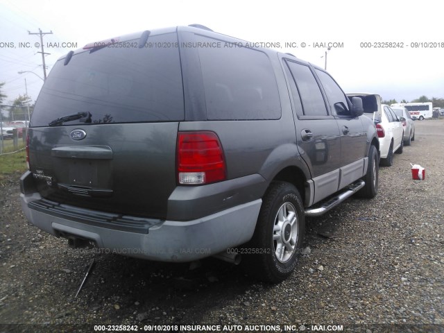 1FMPU15LX3LA63908 - 2003 FORD EXPEDITION XLT GRAY photo 4