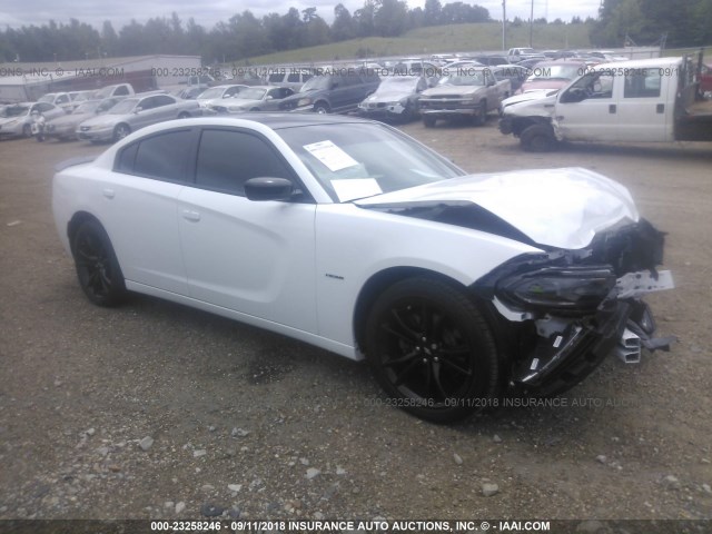 2C3CDXCT9JH113298 - 2018 DODGE CHARGER R/T WHITE photo 1