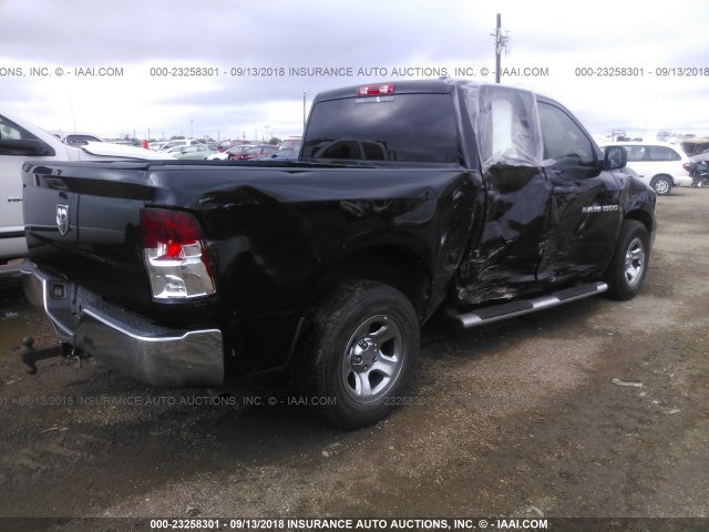 1C6RD6FK7CS201126 - 2012 DODGE RAM 1500 ST BLACK photo 4